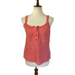 CP Shades Pink Peach Linen Top